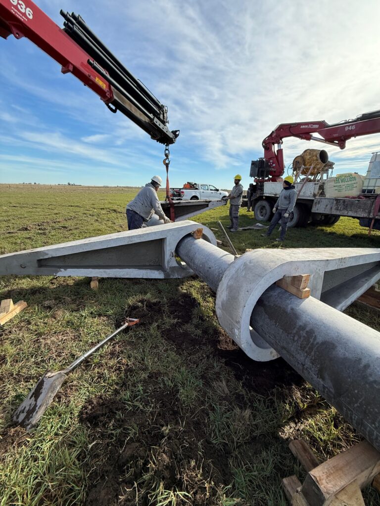 Avanza construcción de Estación Transformadora que mejorará servicio eléctrico para más de 45.000 bonaerenses en Guaminí y Coronel Suárez.