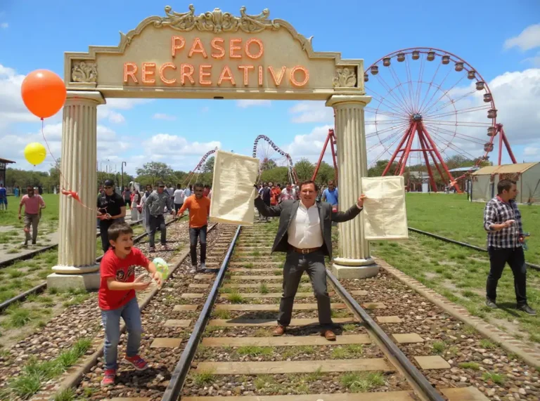 Claudio Pelliza propone un paseo recreativo en el ingreso a Tornquist para vecinos y turistas