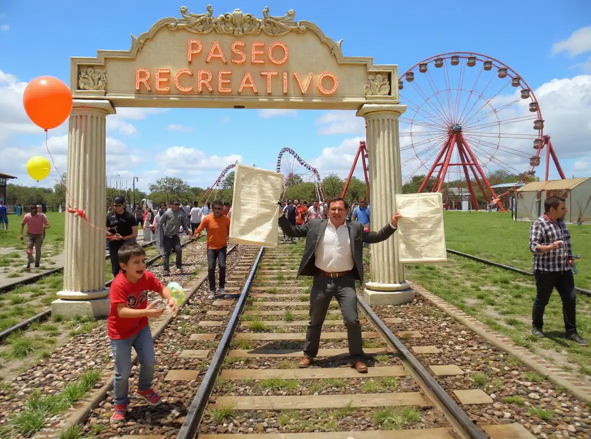 Claudio Pelliza propone un paseo recreativo en el ingreso a Tornquist para vecinos y turistas