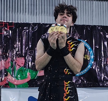 Club Longli de Wushu brilla con medallas en la Copa Malvinas Argentinas 2025.