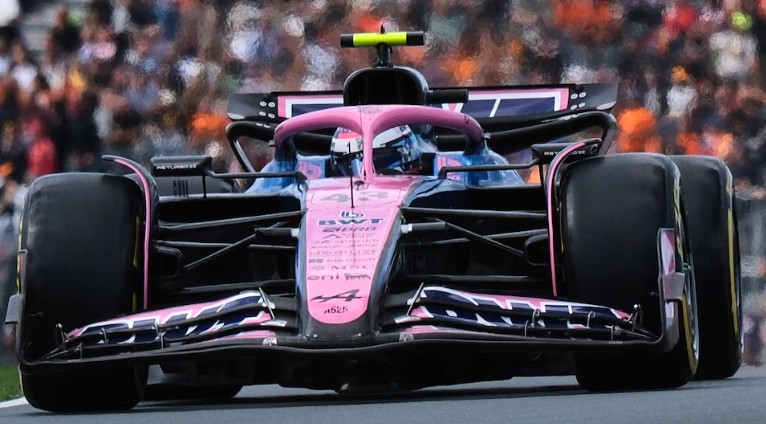 Franco Colapinto brilla en práctica del GP de Países Bajos de Fórmula 1, ubicándose 9° tras sesión intensa.