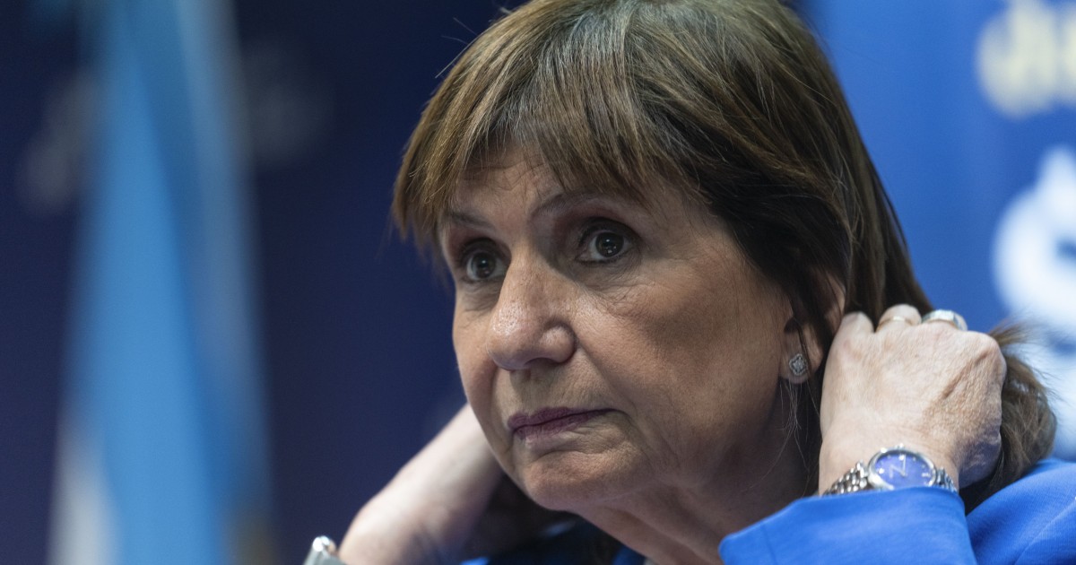 Intervienen a la ministra Patricia Bullrich tras una cirugía este jueves.