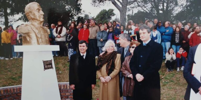 Recordada conmemoración al General José de San Martín en Monte Hermoso: evocan emotivo homenaje en el Museo Histórico.