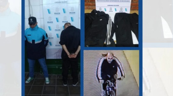 Tres detenidos capturados en operativo policial en Bahía Blanca.