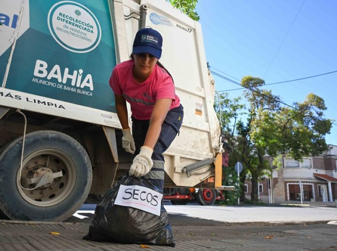¡Impactante cambio en la recolección de residuos secos en Bahía Blanca!