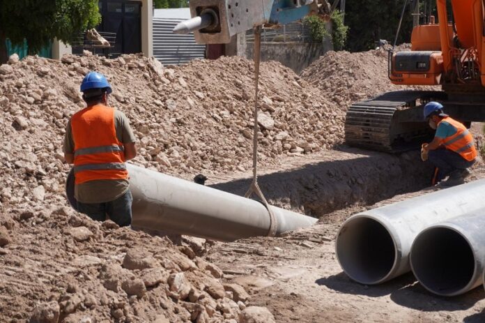 ¡Impresionante avance en la renovación del colector cloacal del Canal Maldonado!