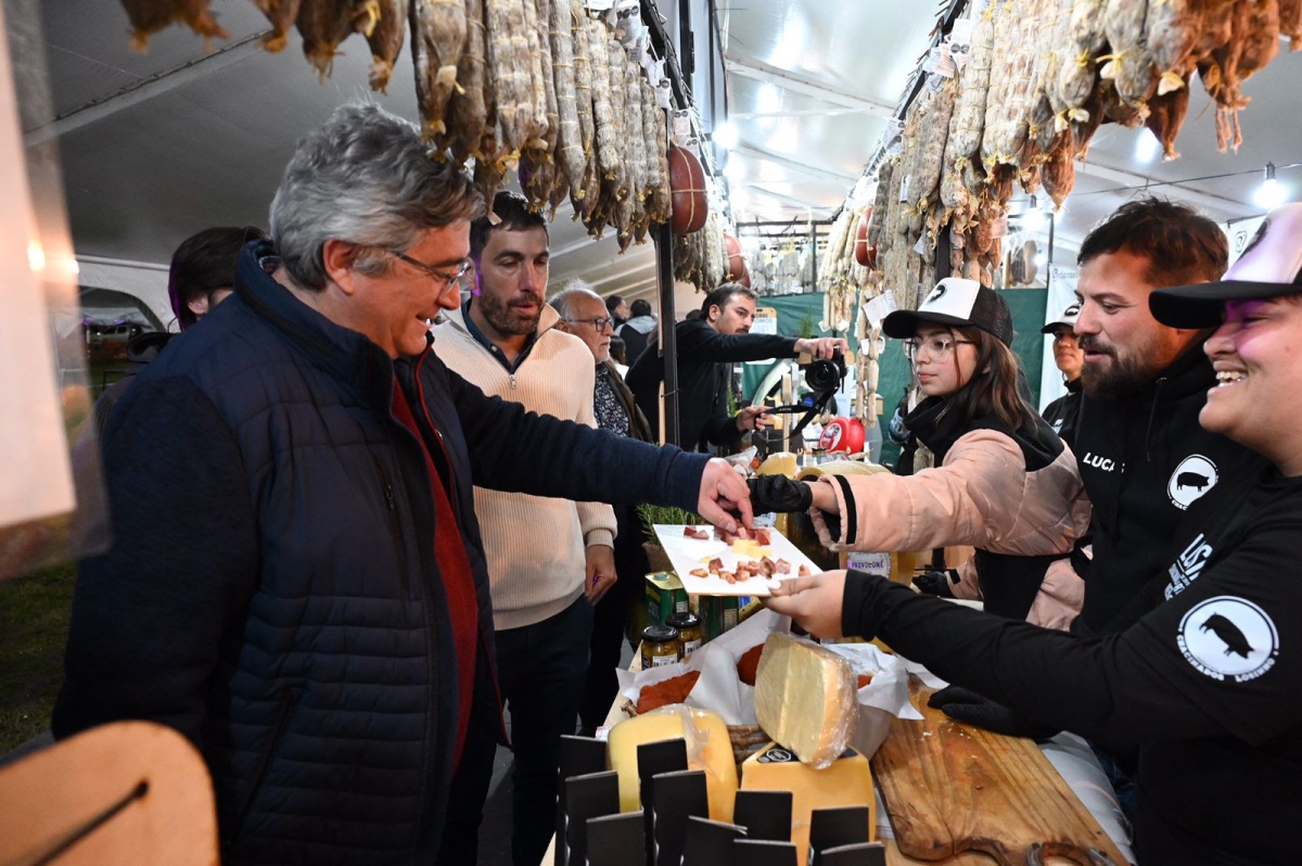 50ª Fiesta del Salame Quintero: Javier Rodríguez impulsa la producción local en Mercedes.