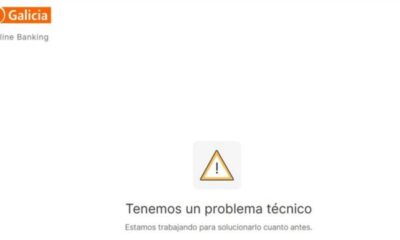 Clientes furiosos: Banco Galicia enfrenta caída de sus aplicaciones y Office Banking sin poder acceder a su dinero.