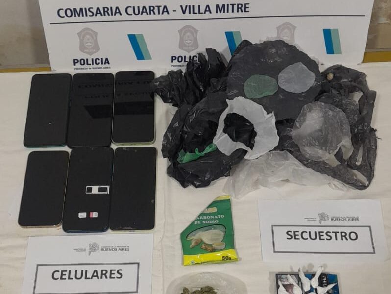 Desarticulan banda narco: Cuatro detenidos en operativo policial.