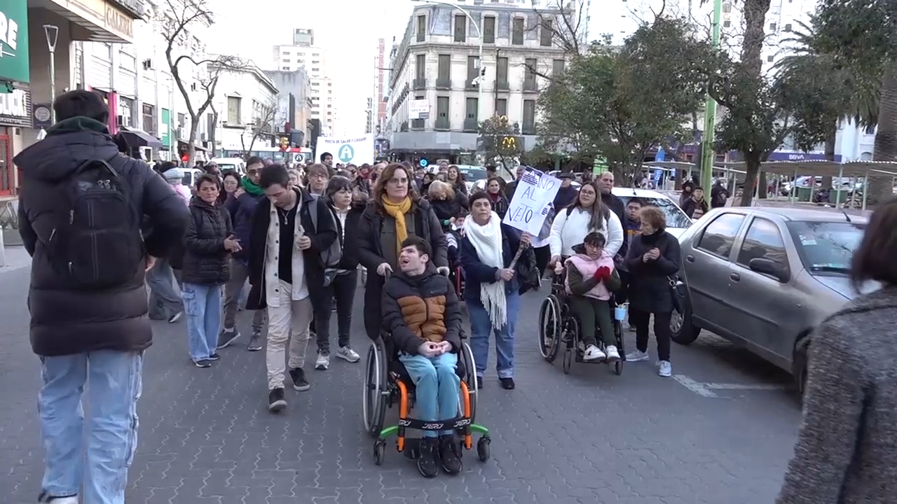 Evento de visibilización de la perspectiva de Discapacidad en la Arcada del Parque de Mayo.