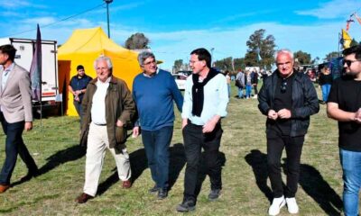 Intendente Chalde garantiza respaldo a la producción en Exposición de la Sociedad Rural de Dorrego.