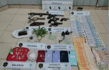 Seis allanamientos en la ciudad culminan con detenciones y secuestro de armas y drogas