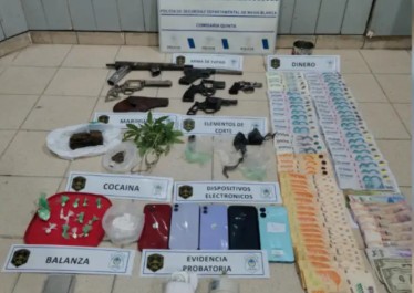 Seis allanamientos en la ciudad culminan con detenciones y secuestro de armas y drogas