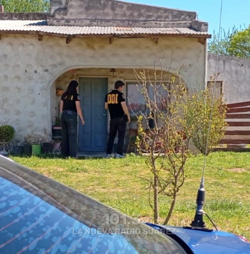 Allanamiento en Coronel Suárez por brutal ataque a bebé: detenido y secuestran pruebas.