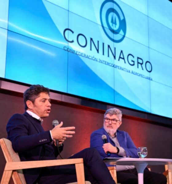 Axel Kicillof destaca importancia de cooperativas en Congreso Internacional de CONINAGRO.