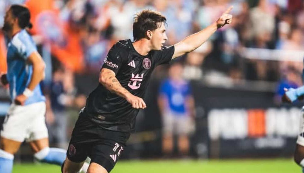 Baltasar Rodríguez, la revelación del Inter Miami: gol y protagonismo en contundente victoria ante New York City.