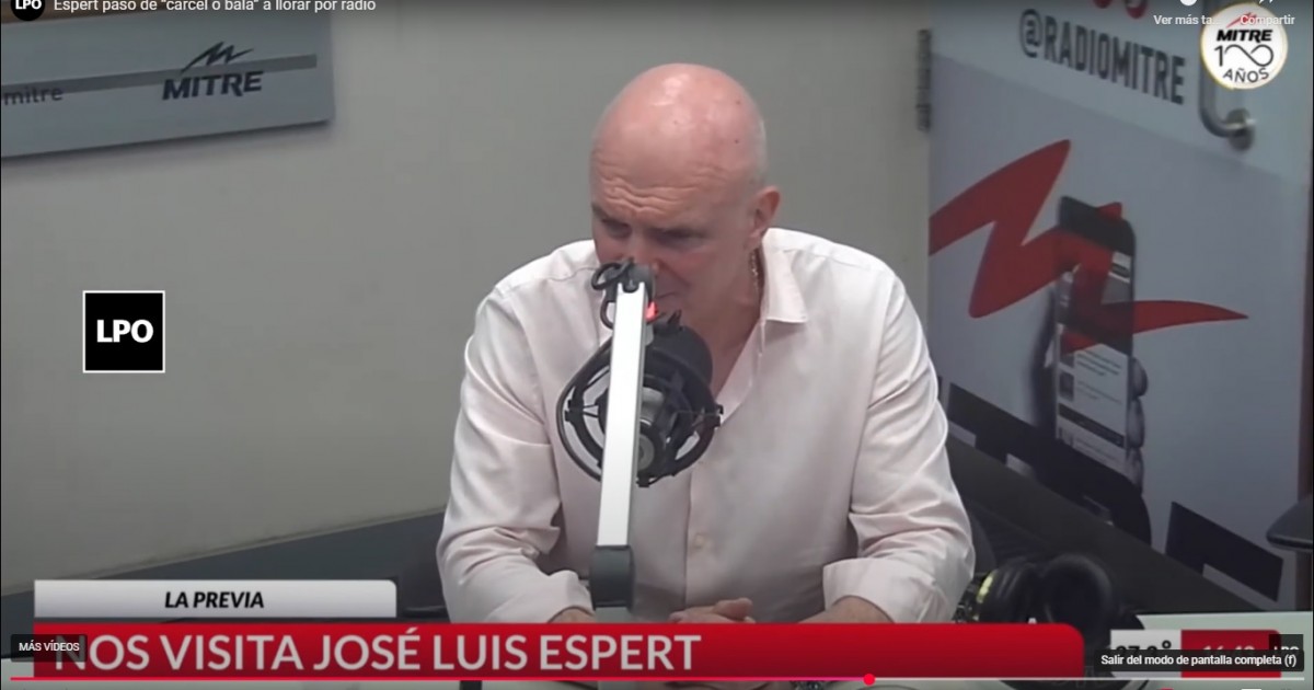 Espert conmueve al llorar en radio, pero no renuncia tras apoyo de Milei