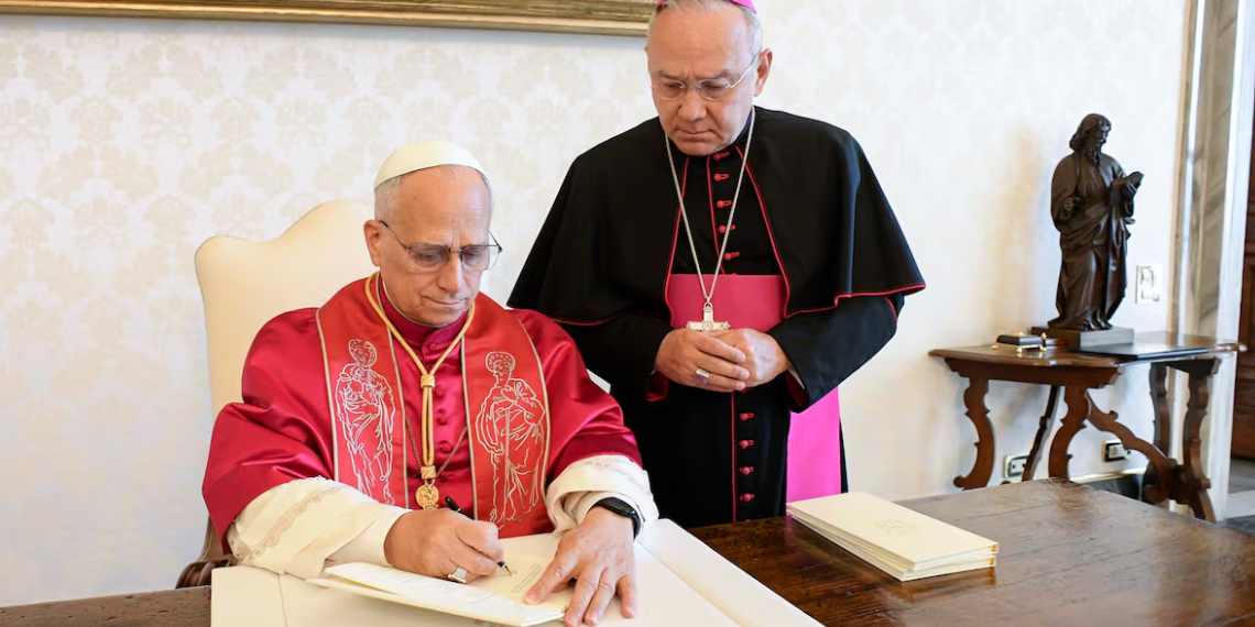 Leon XIV presentó su primera exhortación apostólica sobre amor y justicia