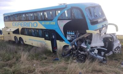 Tragedia en la Ruta 3 un muerto y tres heridos en choque múltiple en Villarino