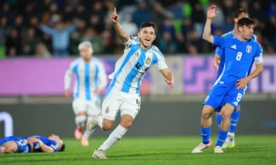 Gorosito anota golazo decisivo en victoria de Argentina Sub 20 sobre Italia en Mundial de Chile.