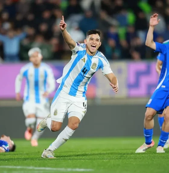 Gorosito anota golazo decisivo en victoria de Argentina Sub 20 sobre Italia en Mundial de Chile.