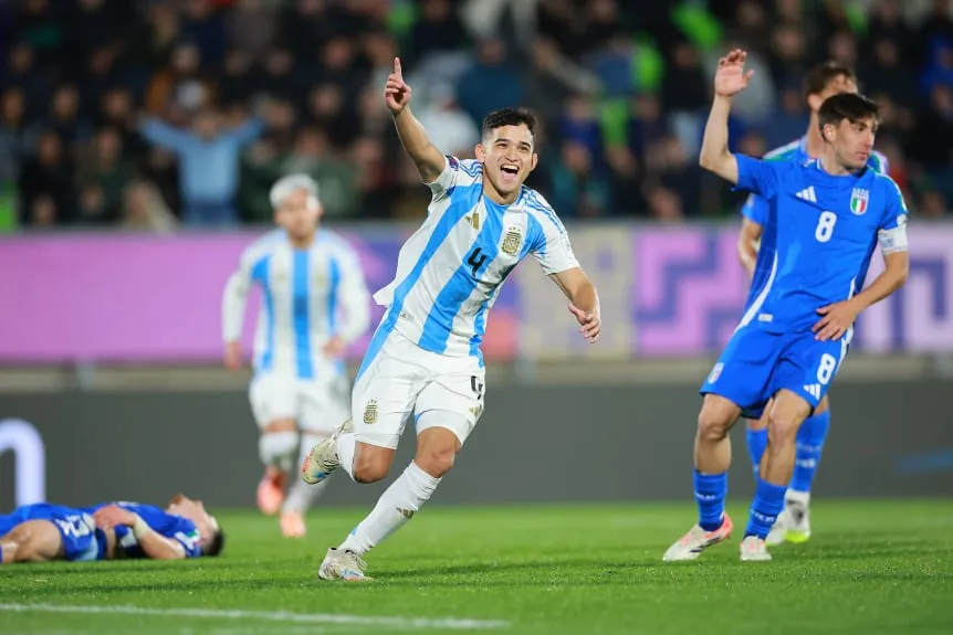 Gorosito anota golazo decisivo en victoria de Argentina Sub 20 sobre Italia en Mundial de Chile.