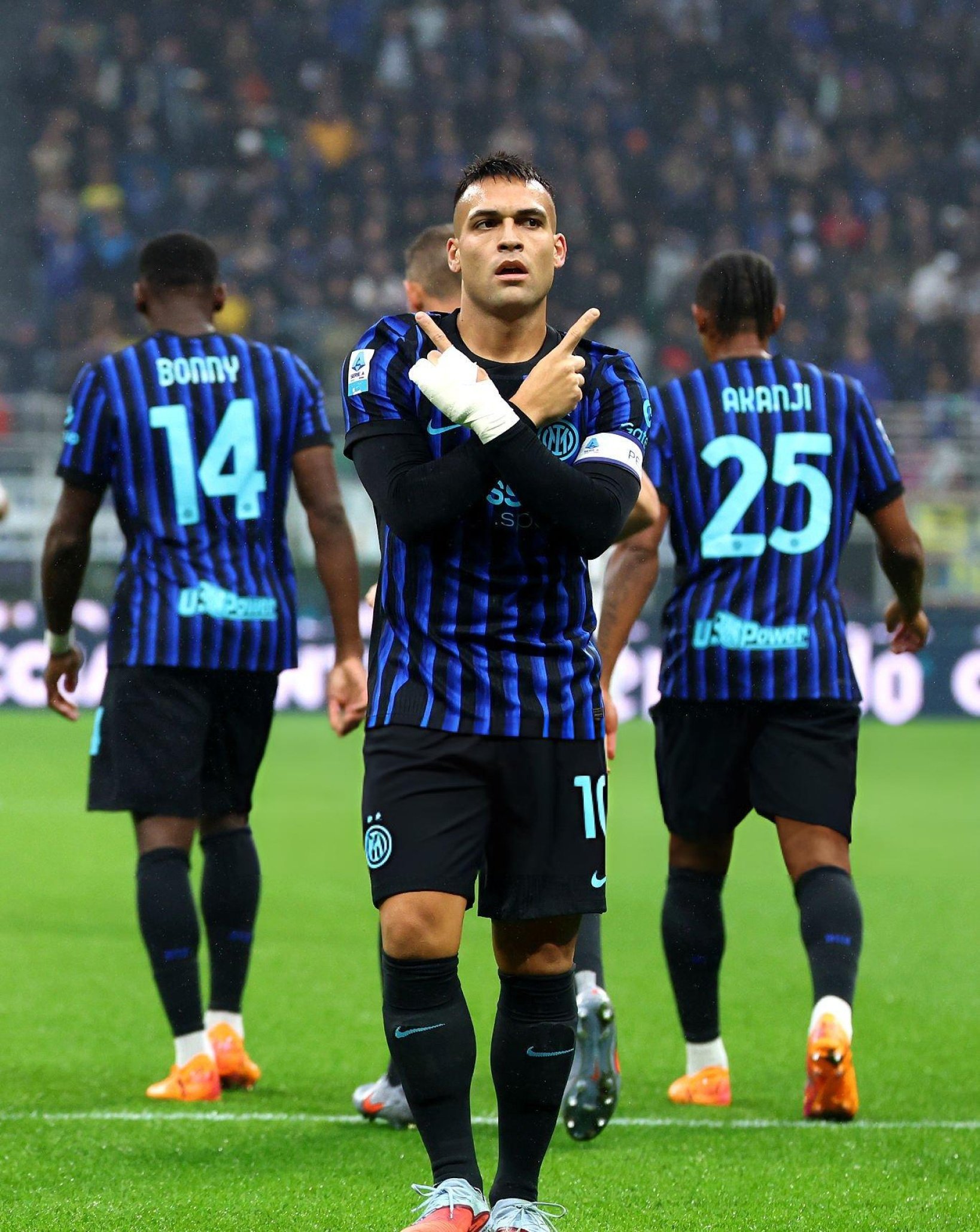 Lautaro Martínez asciende al top 5 de goleadores históricos del Inter con su último tanto en la Serie A.