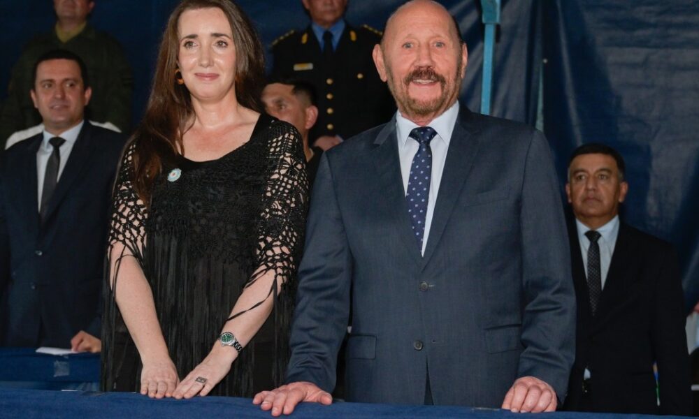 Victoria Villarruel con Gildo Insfrán por el Día del Héroe Formoseño: unión en medio de la crisis.