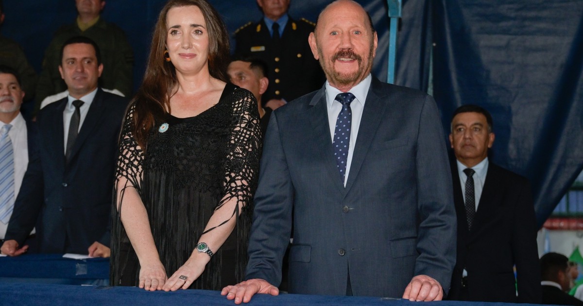 Victoria Villarruel con Gildo Insfrán por el Día del Héroe Formoseño: unión en medio de la crisis.