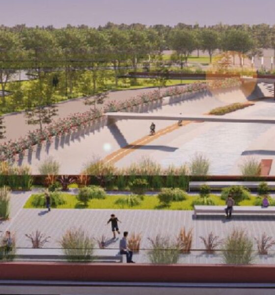 Detalles del plan de reconstruccion del Canal Maldonado en Bahia Blanca