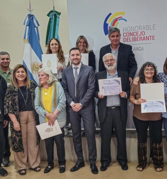 Jornada de Distinciones en el Concejo Deliberante de Bahía Blanca