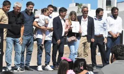 Avances en vivienda salud y educación con el gobernador en Monte Hermoso