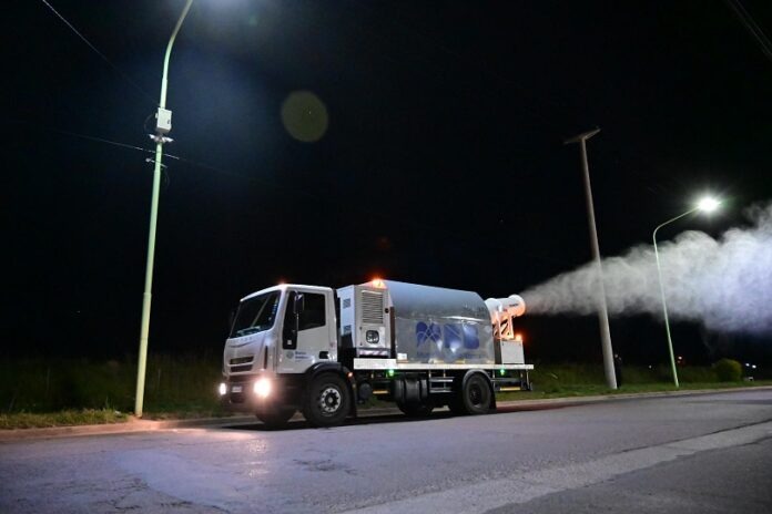 Fumigacion en Bahia Blanca calendario de trabajo por barrios y dias