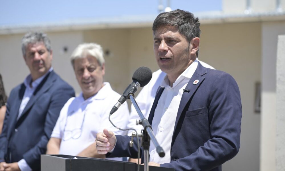 Kicillof contra Milei y los votantes libertarios en Bahía: “El que vota violeta sepa que le sacó los fondos a la Provincia”