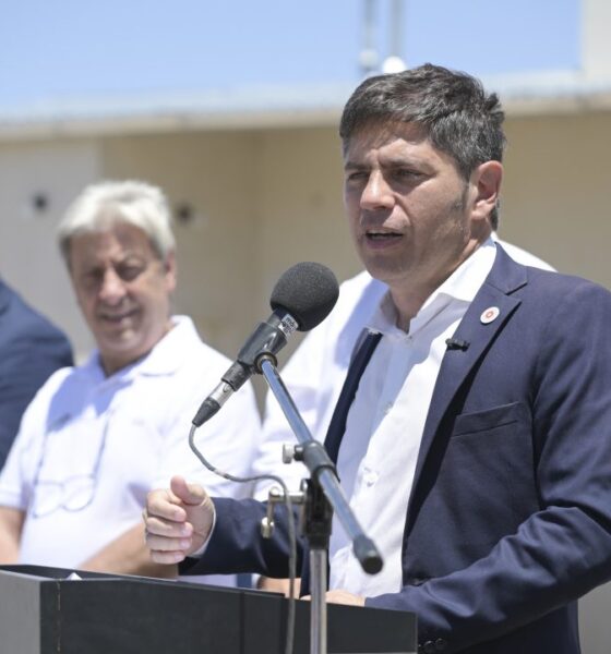Kicillof contra Milei y los votantes libertarios en Bahía: “El que vota violeta sepa que le sacó los fondos a la Provincia”