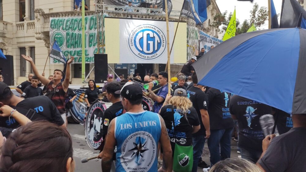 Contra la modernizacion laboral: este jueves habra movilizacion de la CGT en Bahía Blanca