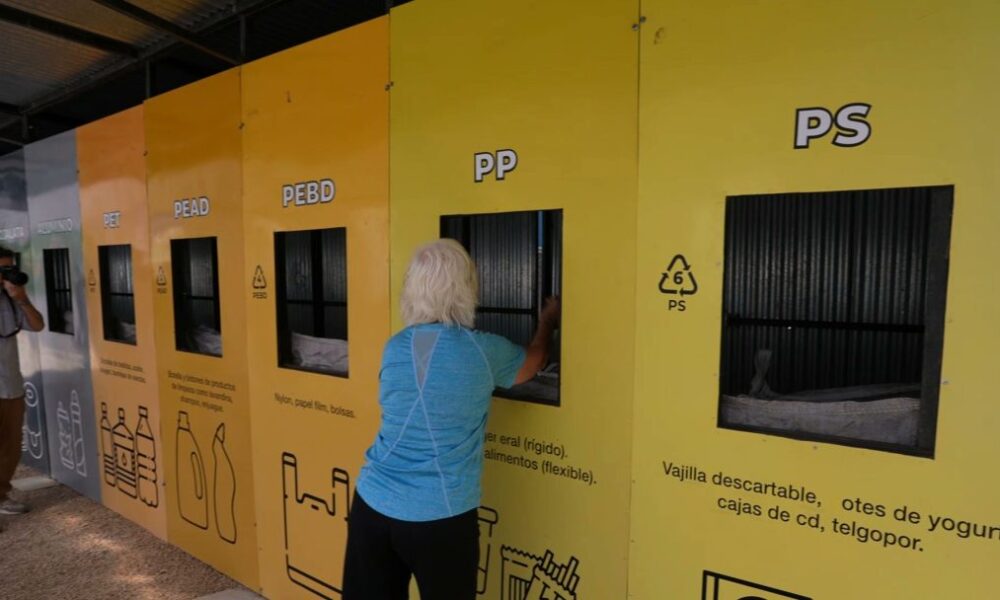Reabrió la Ecoestación Aguado con un espacio renovado para el reciclaje y la educación ambiental