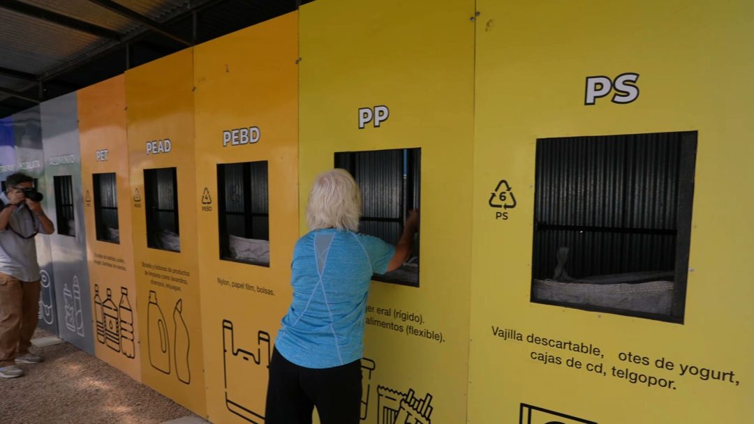Reabrió la Ecoestación Aguado con un espacio renovado para el reciclaje y la educación ambiental