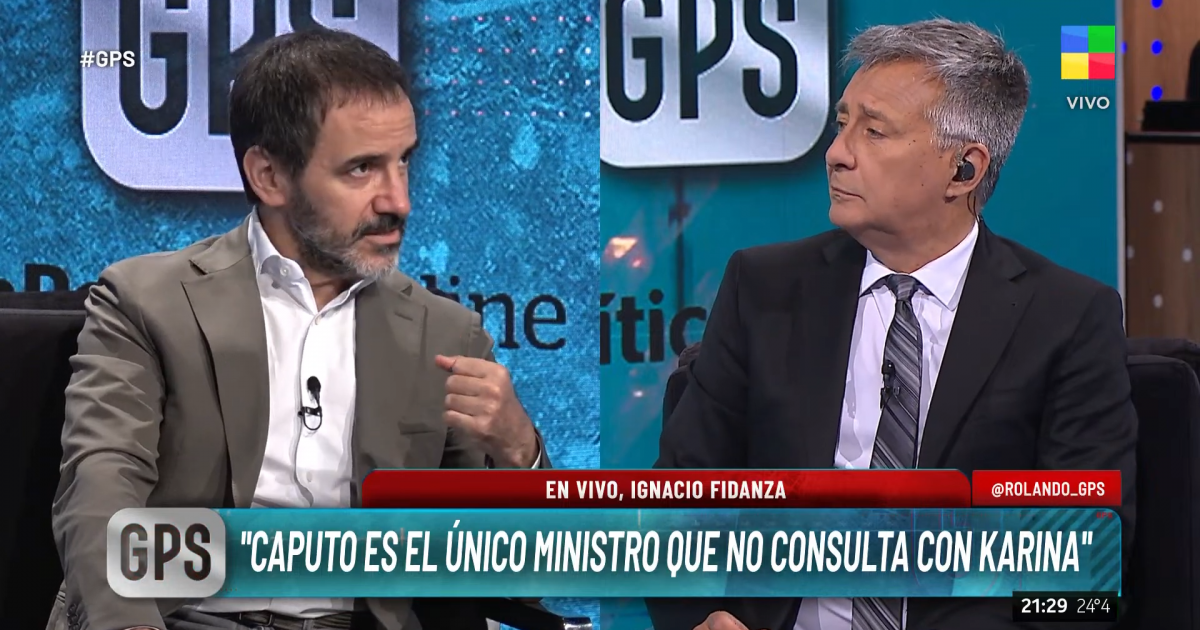 LPO en GPS: "Toto Caputo es el único funcionario que no tiene que consultar con Karina"