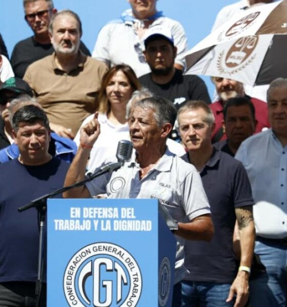 La CGT amenazó con un paro pero no lo convocó: "A los senadores, ojo con lo que hacen"