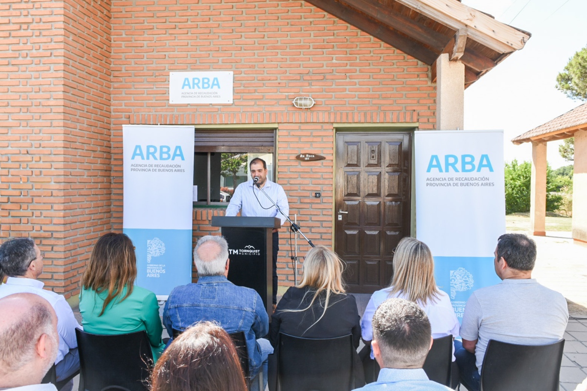 ARBA inauguró un Centro de Servicio en Sierra de la Ventana
