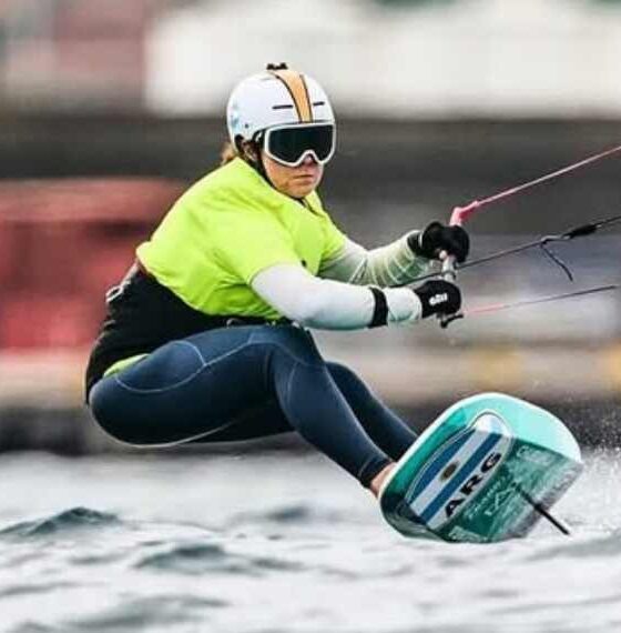 Catalina Turienzo recibe el premio Jorge Newbery a los mejores atletas argentinos