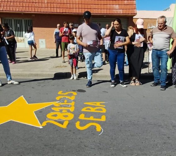“No queremos que Sebastián sea un número más”: pintaron una Estrella Amarilla en homenaje al ciclista que falleció en un accidente