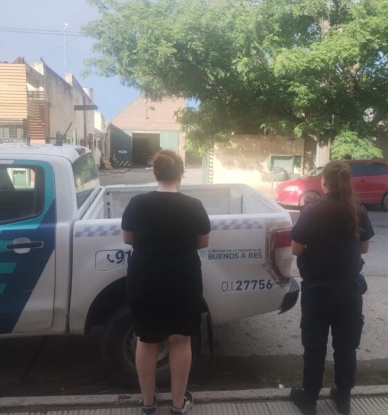 Aprehendieron a una joven por agredir con un arma blanca a su expareja