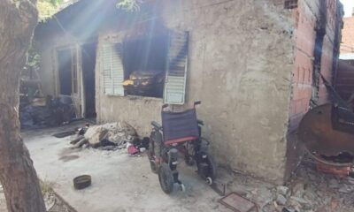 Perdieron todo en un incendio: "estoy sola con mis hijos, no tengo nada”