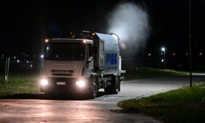 Cronograma de fumigación para el finde