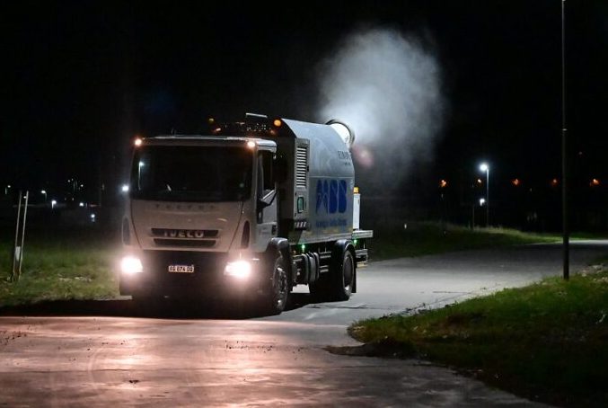 Cronograma de fumigación para el finde