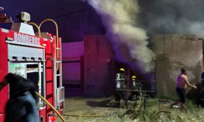 Un incendio afectó una vivienda