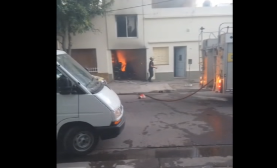 Incendio en Caronti al 500: “Había una humareda terrible que se podía cortar con cuchillo”