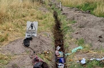 Pareja atrapada robando cables de media tension en Ing White